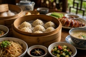 Dumplins cafes al vapor