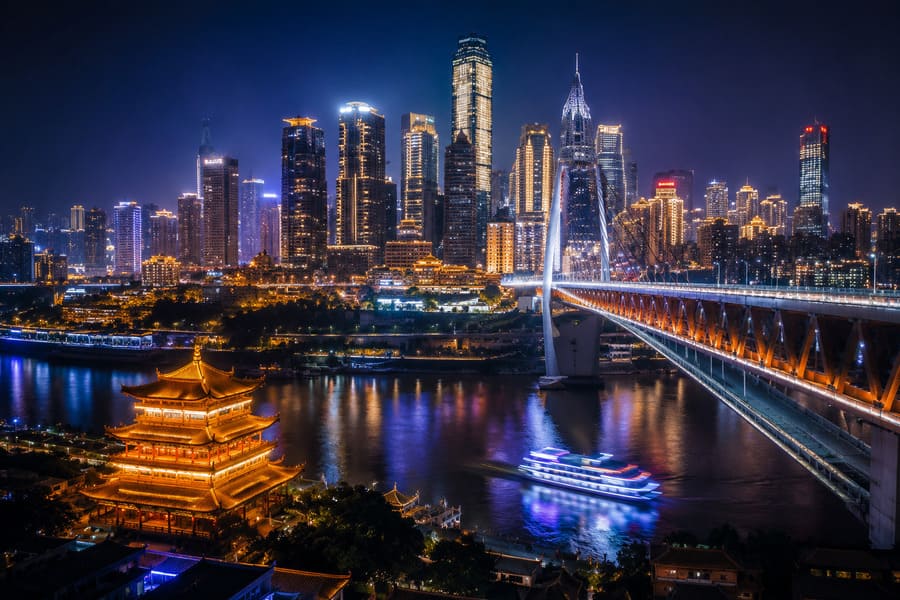 Ciudades futuristas con mucha tecnologia